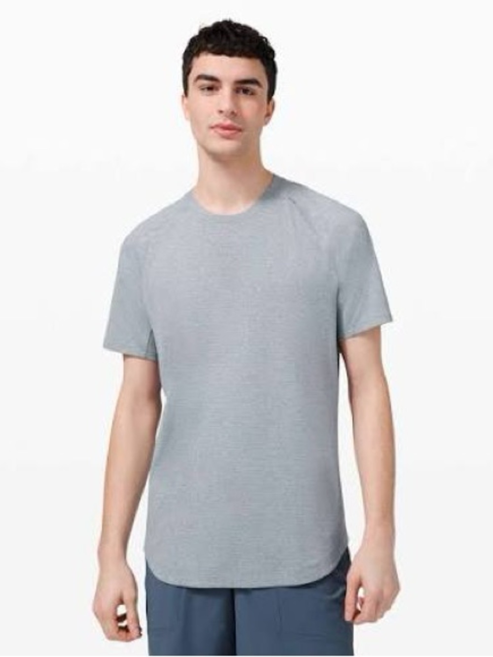 Lululemon Men’s Short Sleeve Shirt Gray Size XXL